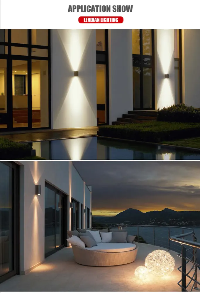 Adjustable Aluminum LED Wall Light 5-40W