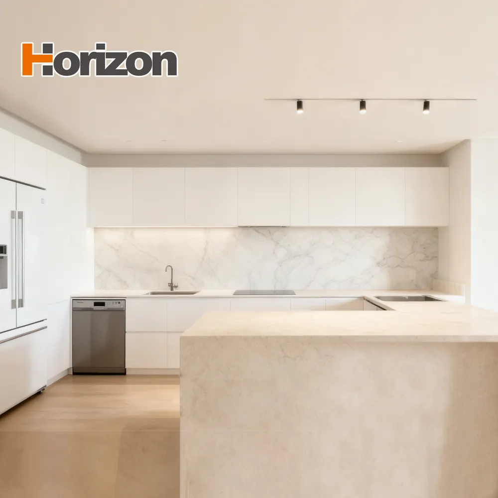 3D-Printed Gray Polished Engineered Quartz Slab