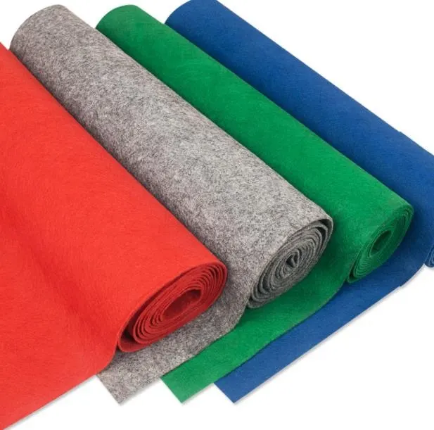 Needle-Punched Polyester Floor Carpet With Latex Backing