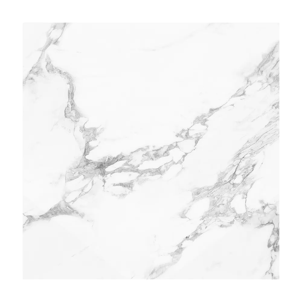 Calacatta White Porcelain Wall And Floor Tile 600x600mm