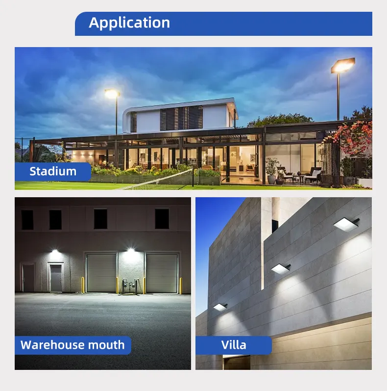 Aluminum LED Floodlight 50-200W IP65