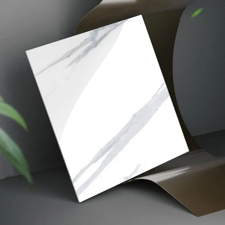 Carrara Glazed Porcelain Floor Tile 600x600mm