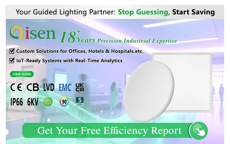Adjustable Dimmable DALI LED Panel Light 40W