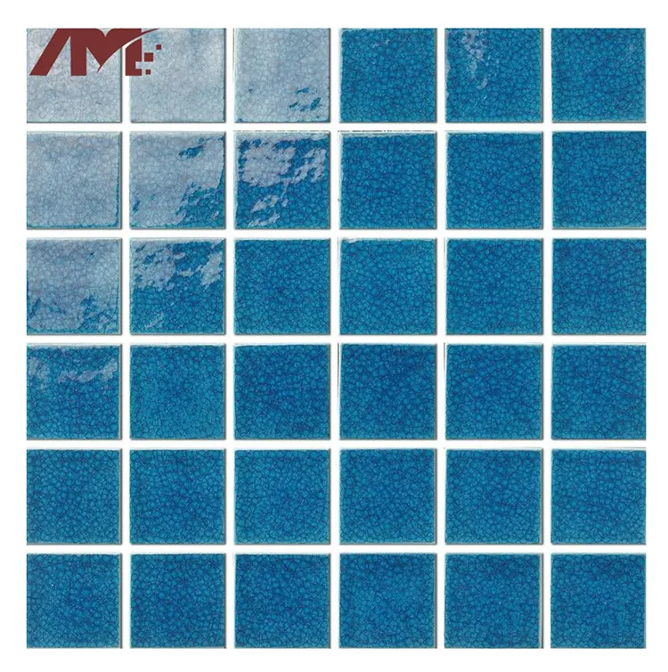 Blue Porcelain Mosaic Tile 600x600mm
