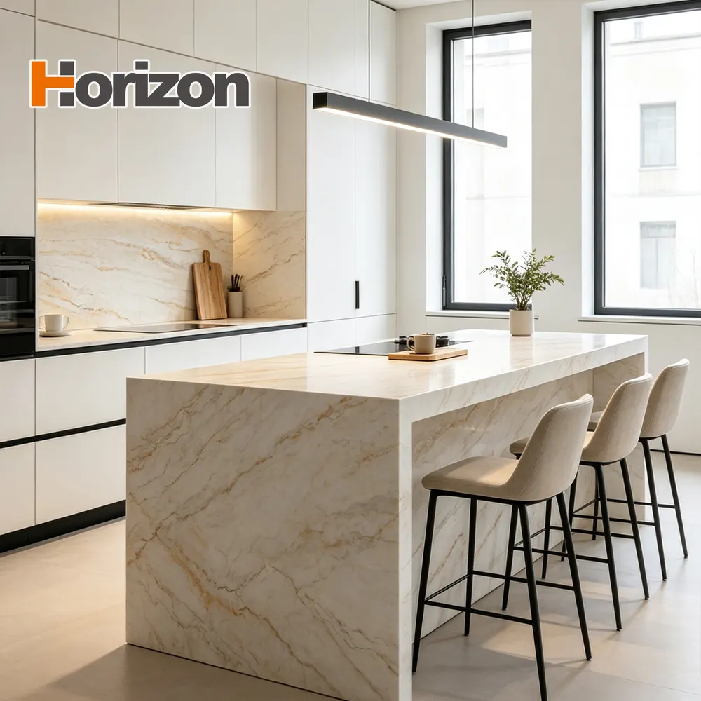 3D-Printed Engineered Quartz Slab