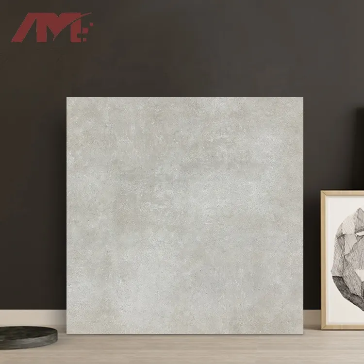 Concrete-Look Gray Matte Porcelain Floor Tile 1000x1000mm