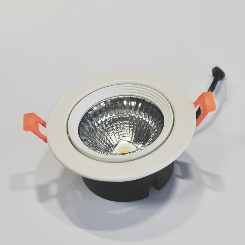 Anti-Glare Rotatable Round COB LED Downlight 5-12W