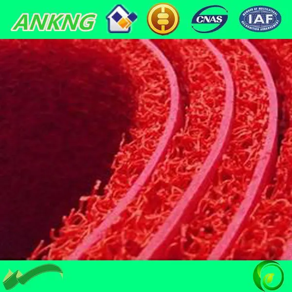 Loop-Pile PVC Coil Floor Mat With PVC Backing