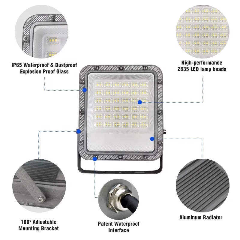 Aluminum LED Floodlight 30-150W