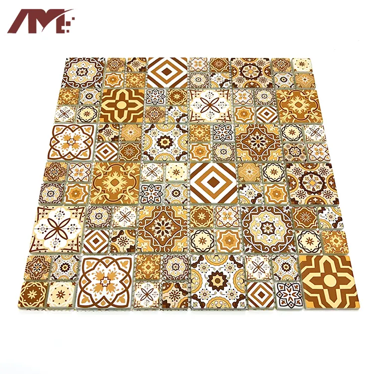 Glass Mosaic Tile 297x297x7mm