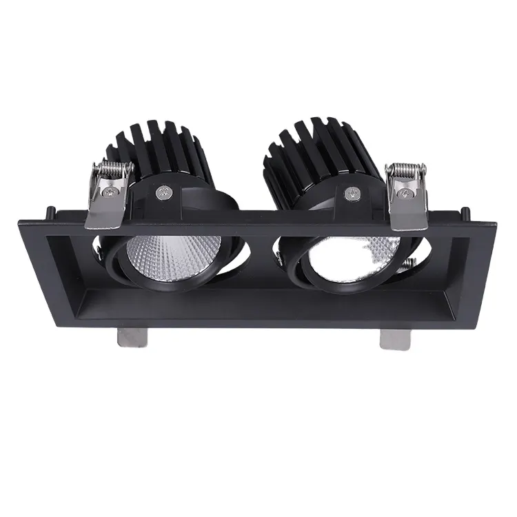 Adjustable Dimmable Recessed COB LED Downlight 7-30W