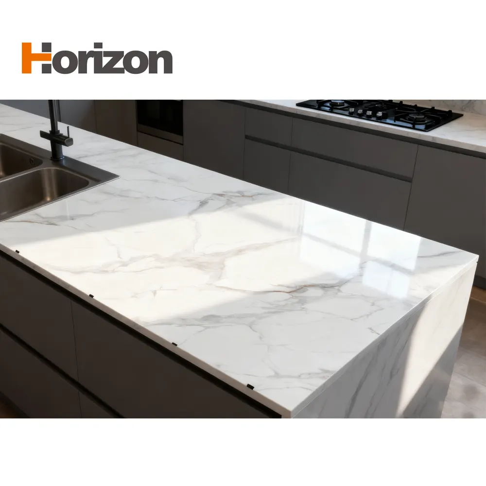 3D-Printed Polished Engineered Quartz Slab