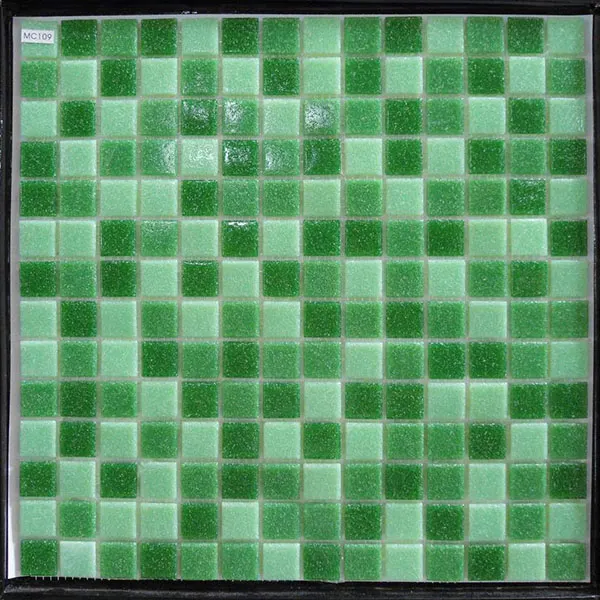 Blue Glass Mosaic Tile 8mm Thick