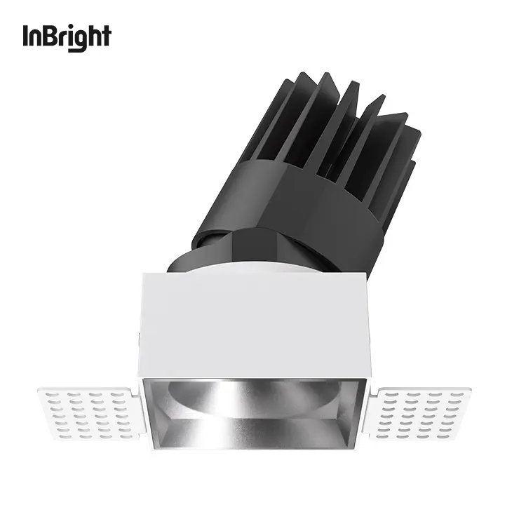Adjustable Dimmable Recessed COB LED Downlight 8-25W IP65