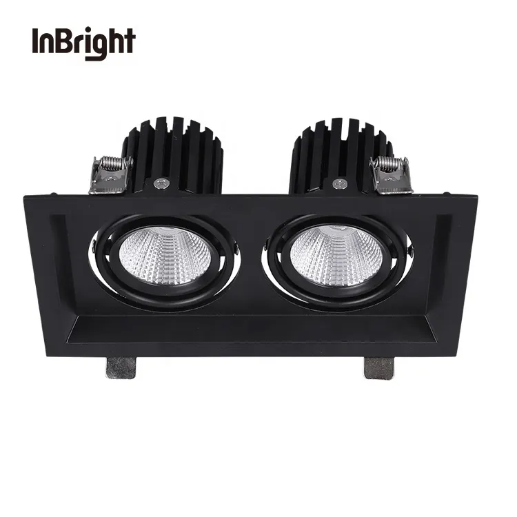 Adjustable Dimmable Recessed COB LED Downlight 7-30W