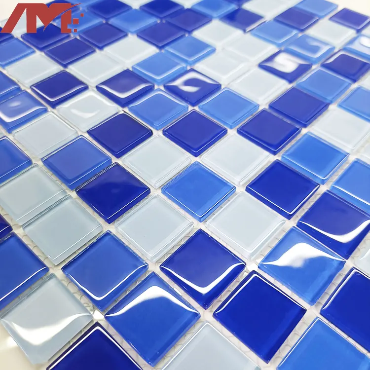 Glass Mosaic Tile 30x30mm 5mm For Wall And Floor Use