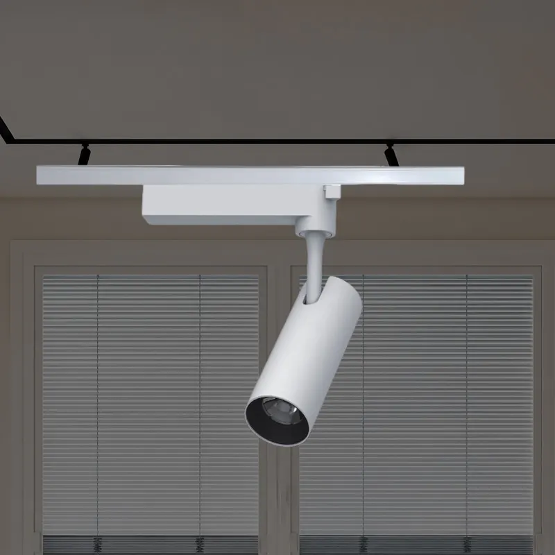 Adjustable Dimmable Aluminum COB LED Track Spotlight 2/20W