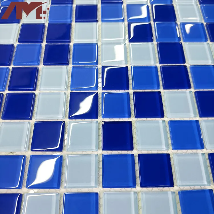Glass Mosaic Tile 30x30mm 5mm For Wall And Floor Use
