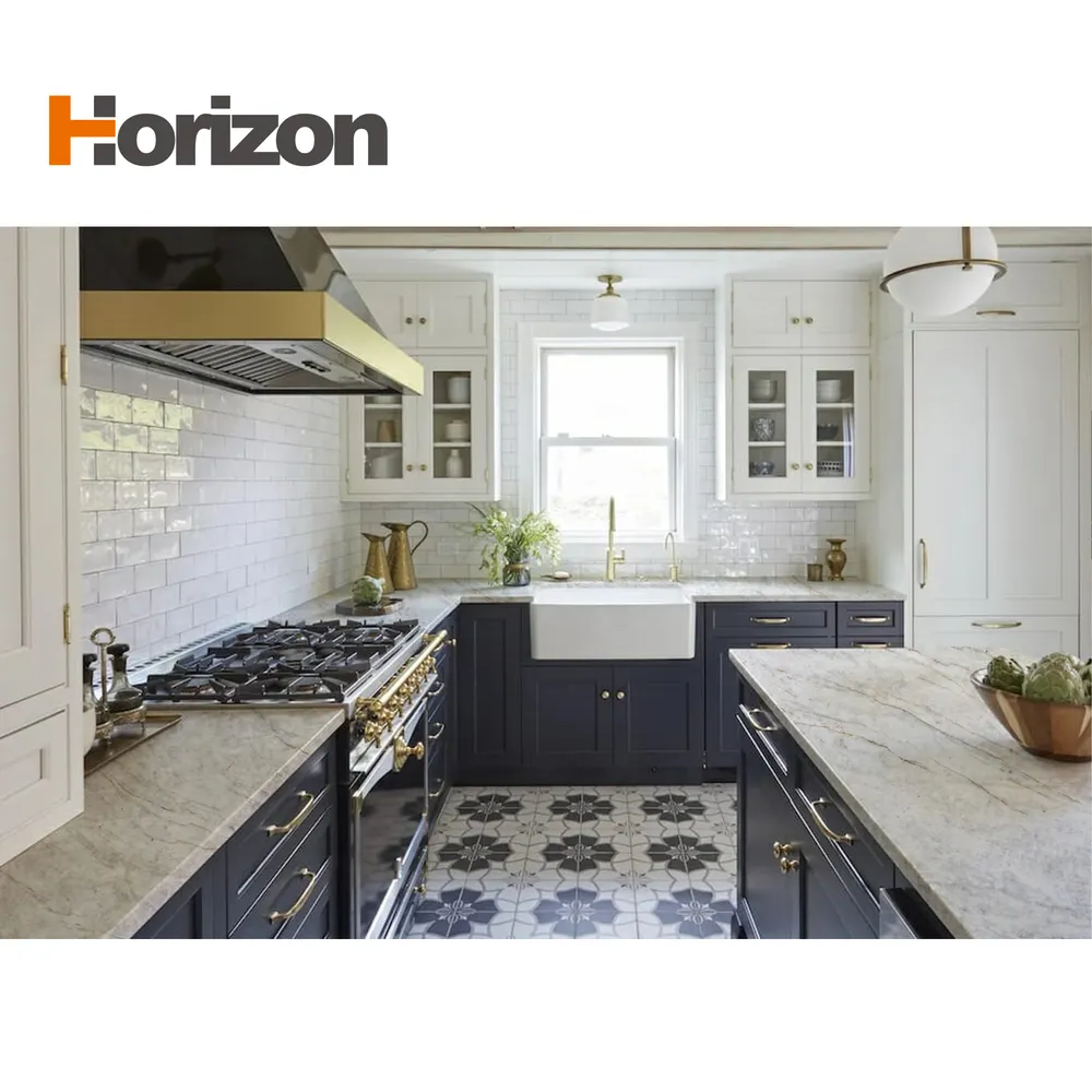 3D-Printed Carrara Black Polished Engineered Quartz Slab