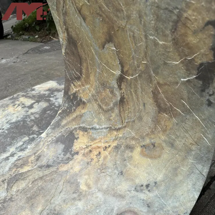 3D-Textured Flexible Stone Veneer Wall Panel 600x1200mm