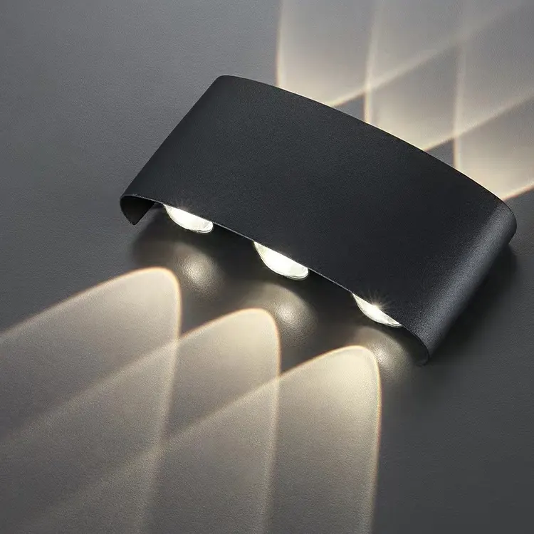 Aluminum LED Wall Light 2-12W IP65