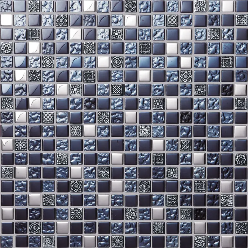 Glass Mosaic Tile 300x300 For Interior Use