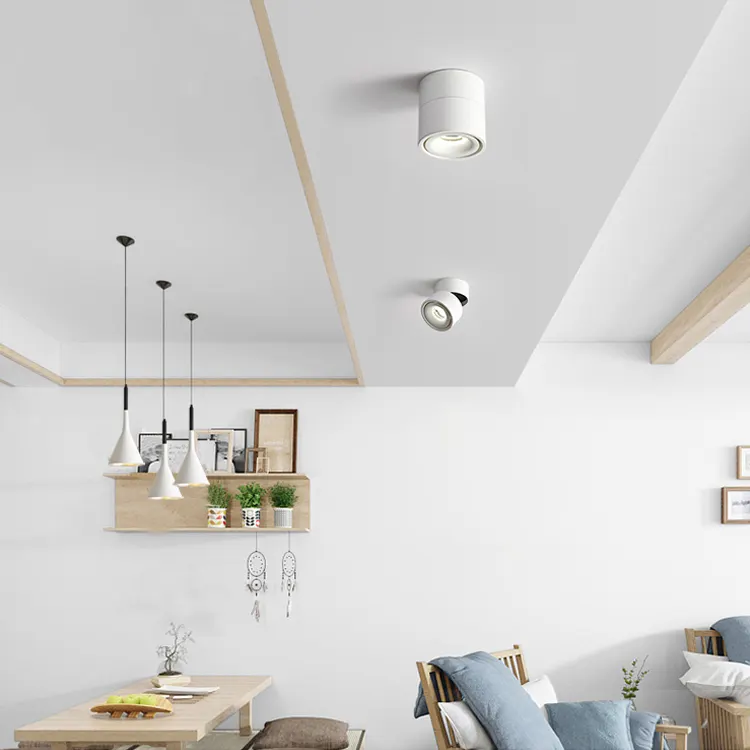 Aluminum LED Downlight White/Black 10/12W