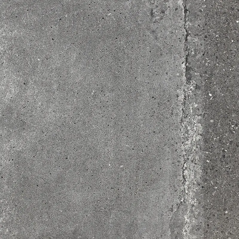 Concrete-Look Gray Glazed Porcelain Floor Tile 600x600mm