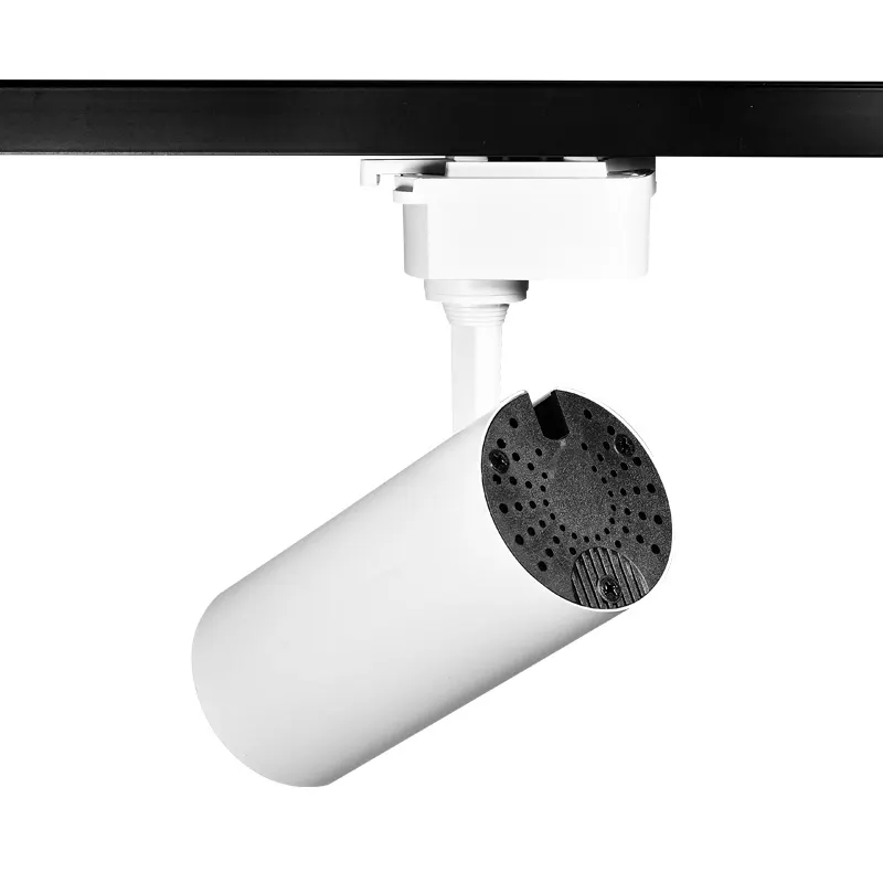 Adjustable Aluminum COB LED Track Spotlight 10-30W for 2-Wire Track