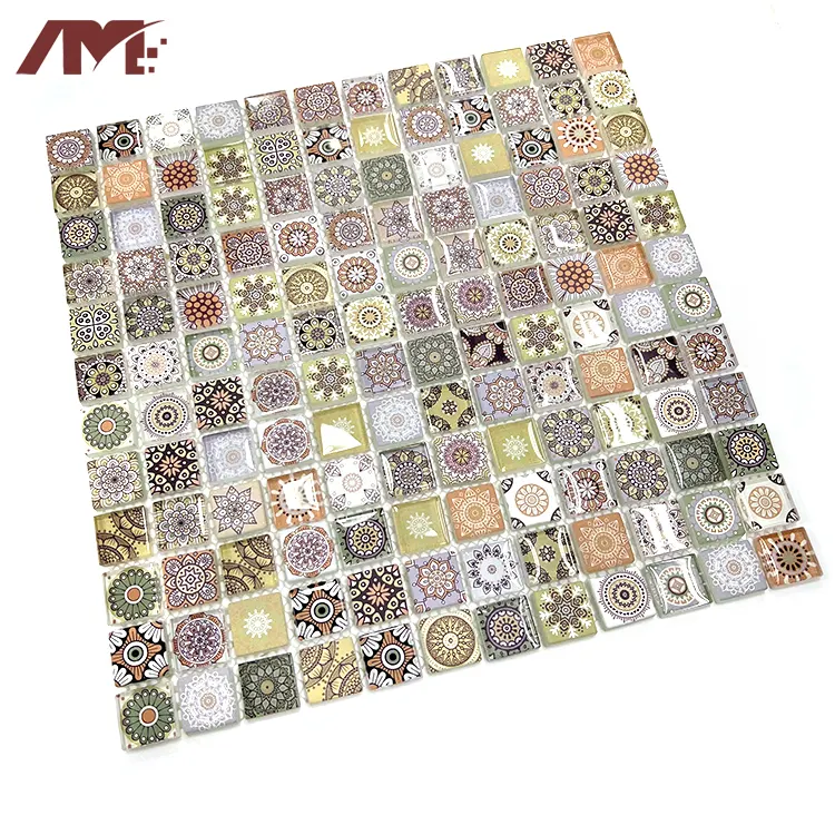 Glass Mosaic Tile 297x297x7mm