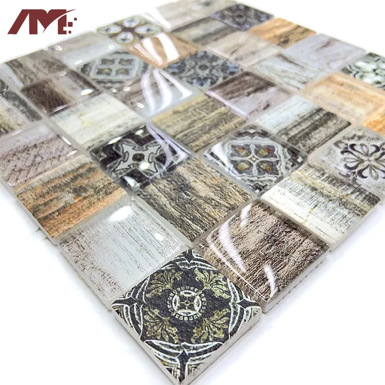 Glass Mosaic Tile 297x297x7mm