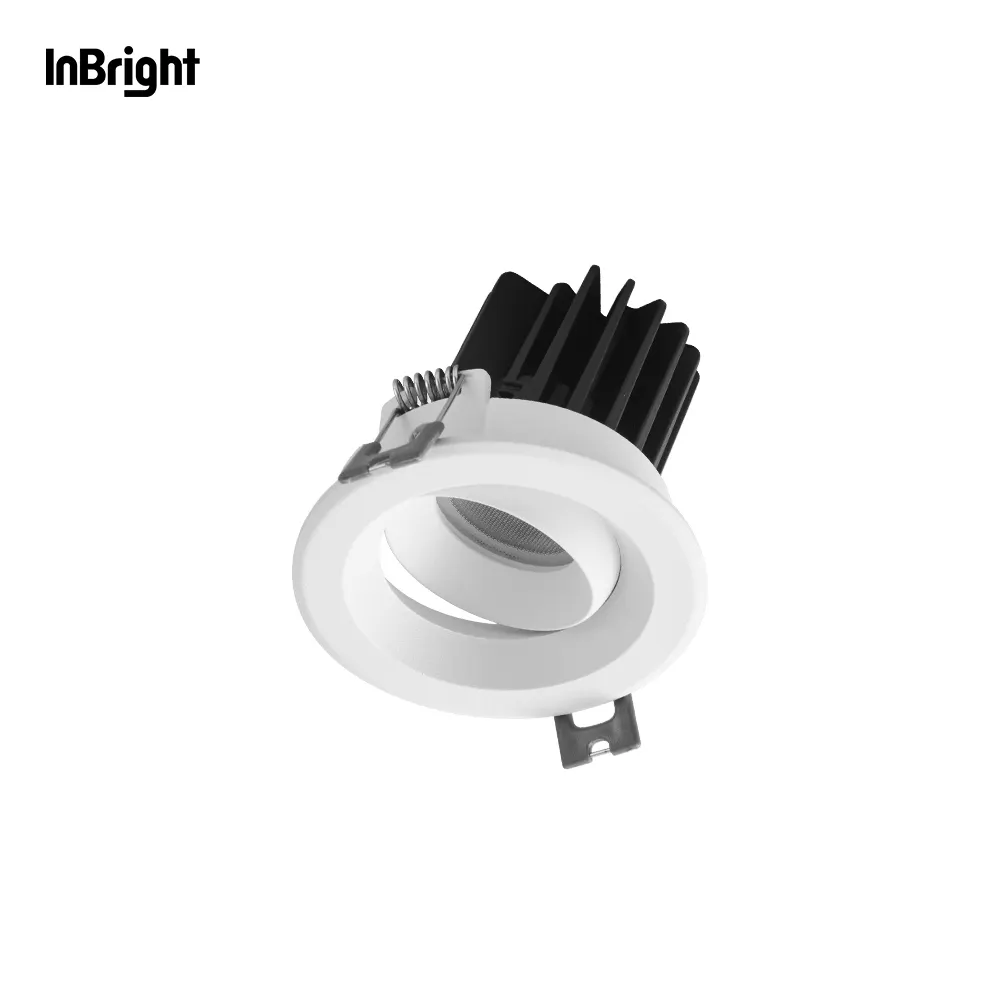 Adjustable Anti-Glare Recessed COB LED Downlight 8-25W