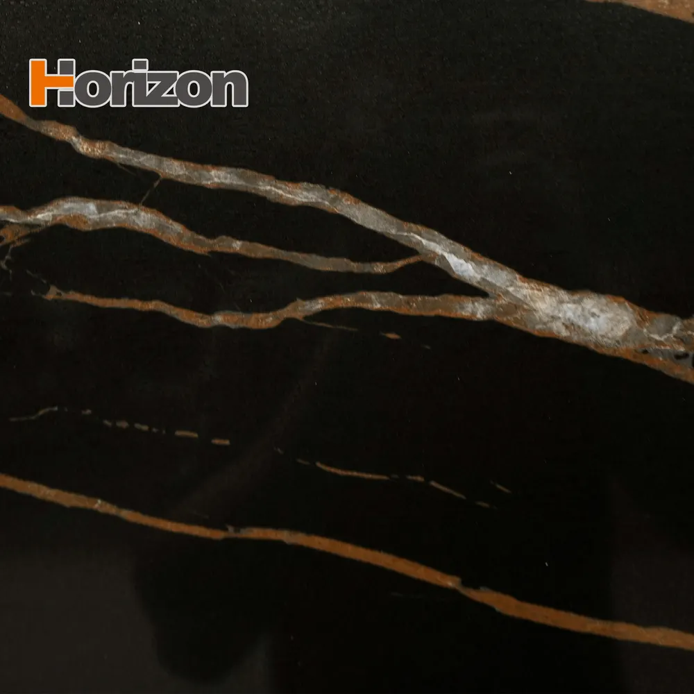 Black Sintered Stone Slab 1600x3200mm 2.5mm Thick