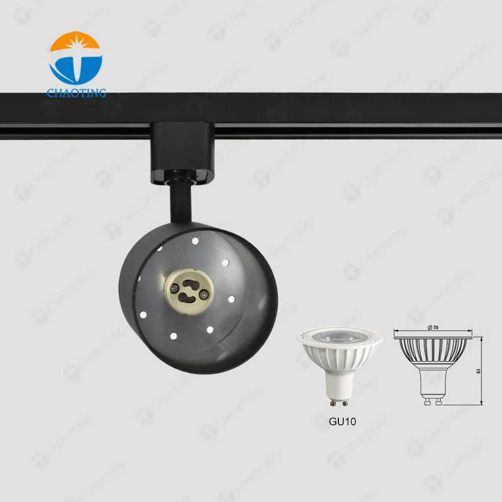 Adjustable Aluminum COB LED Track Spotlight 5-12W