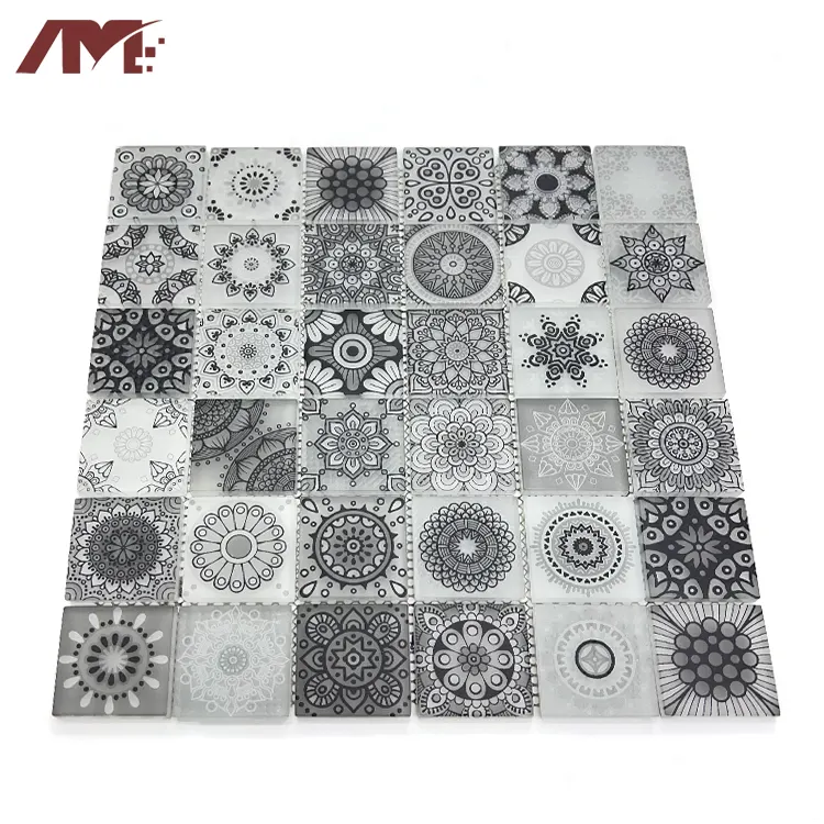 Glass Mosaic Tile 297x297x7mm
