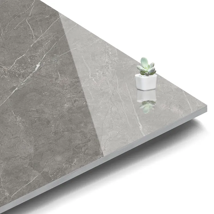 Calacatta Gray Polished Porcelain Floor Tile 600x600mm