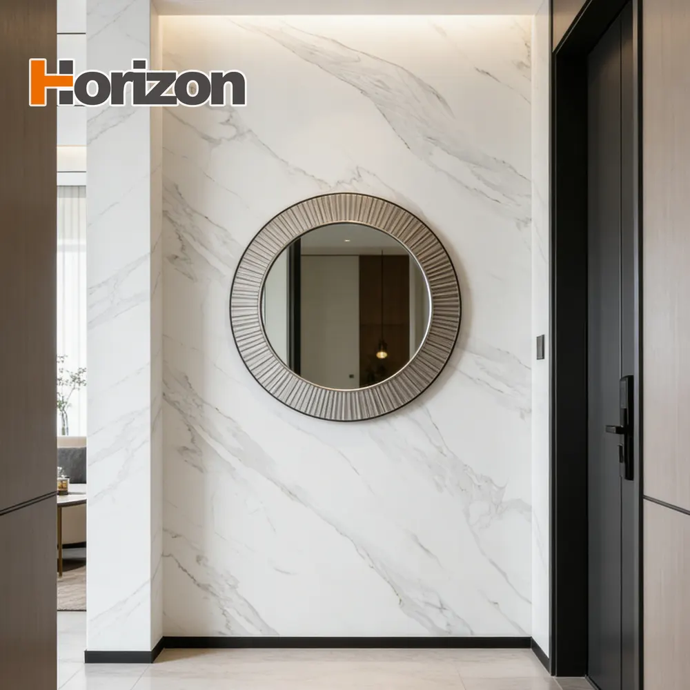 Calacatta Polished Sintered Stone Slab 1600x3200mm