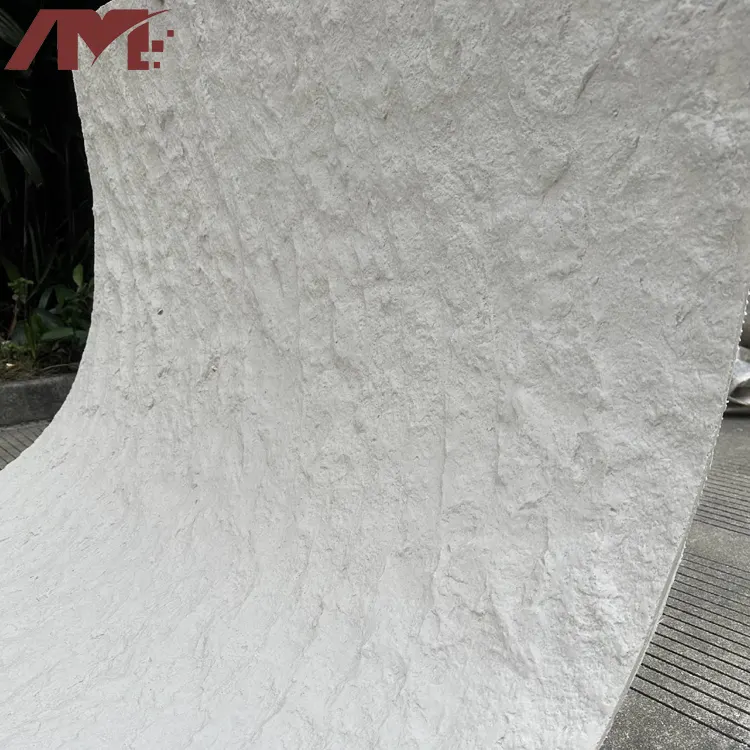 3D-Textured Flexible Stone Veneer Wall Panel 2400x600mm