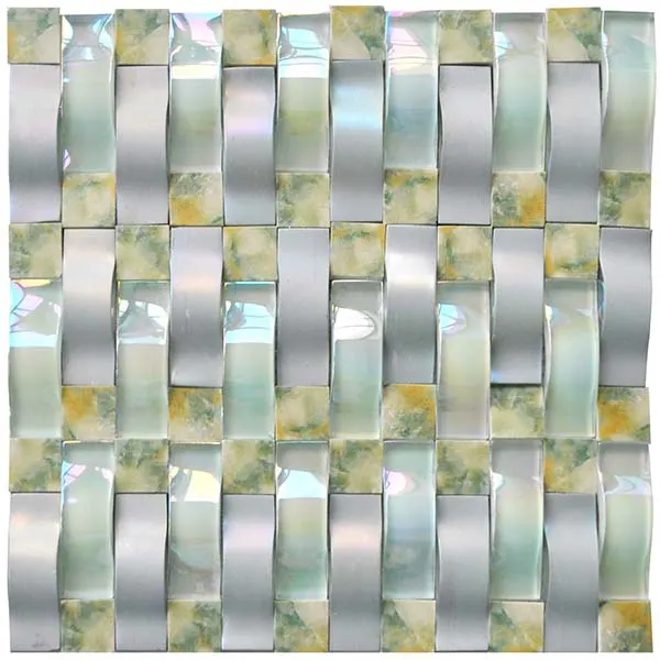 Blue Glass Mosaic Tile 300x300