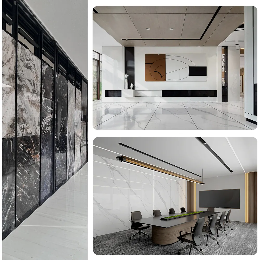 Carrara Sintered Stone Slab 1600x3200mm