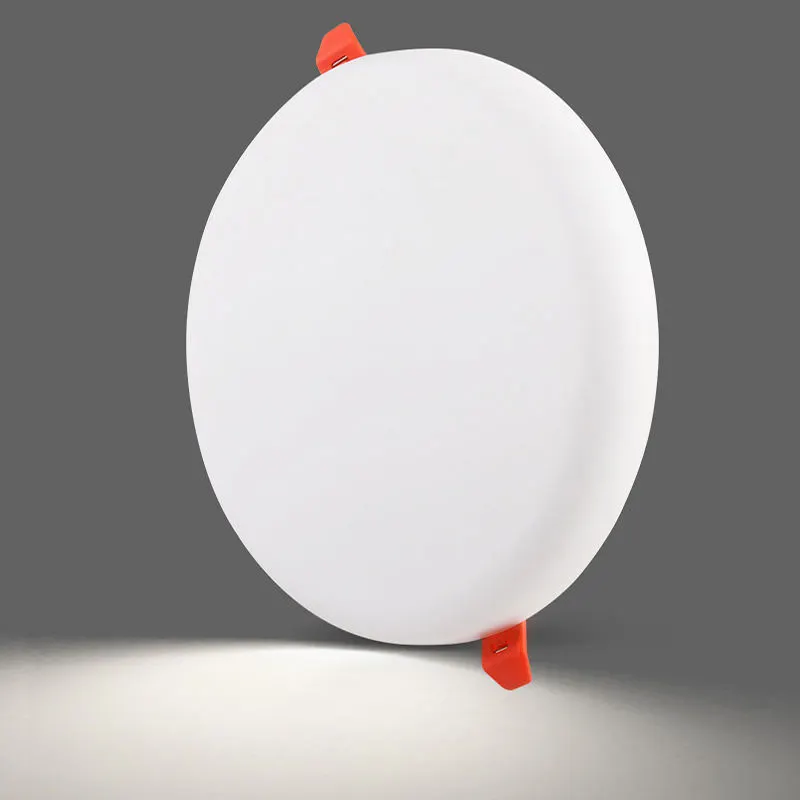 Adjustable Trimless Recessed Round LED Panel Light 9/18W