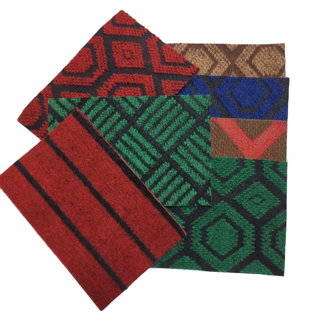 Jacquard Brown Polyester Exhibition And Event Carpet 3-10mm Thick