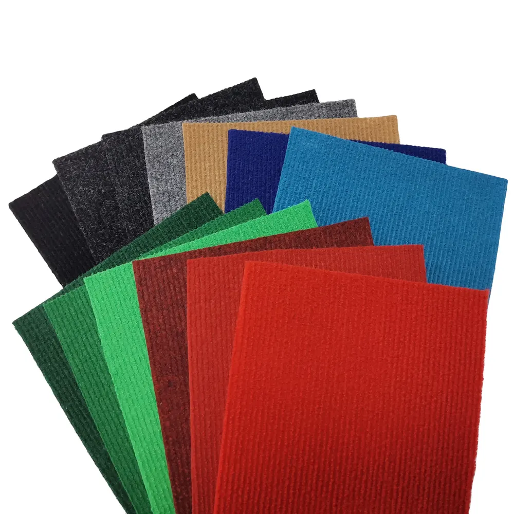 Needle-Punched Red Polyester Carpet Roll 2-6mm Thick