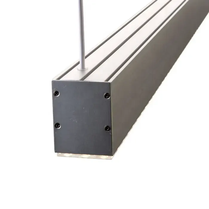 Adjustable Aluminum Linear LED Pendant Light 20-50W