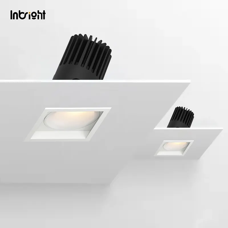 Adjustable Recessed Square LED Downlight 10-28W IP65