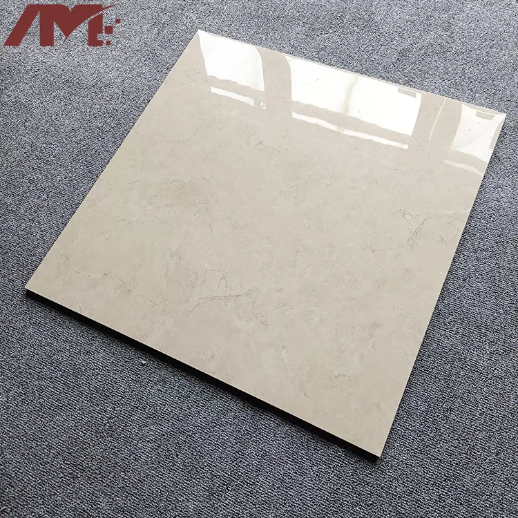 Calacatta Polished Porcelain Stair Tread Tile 600x600mm