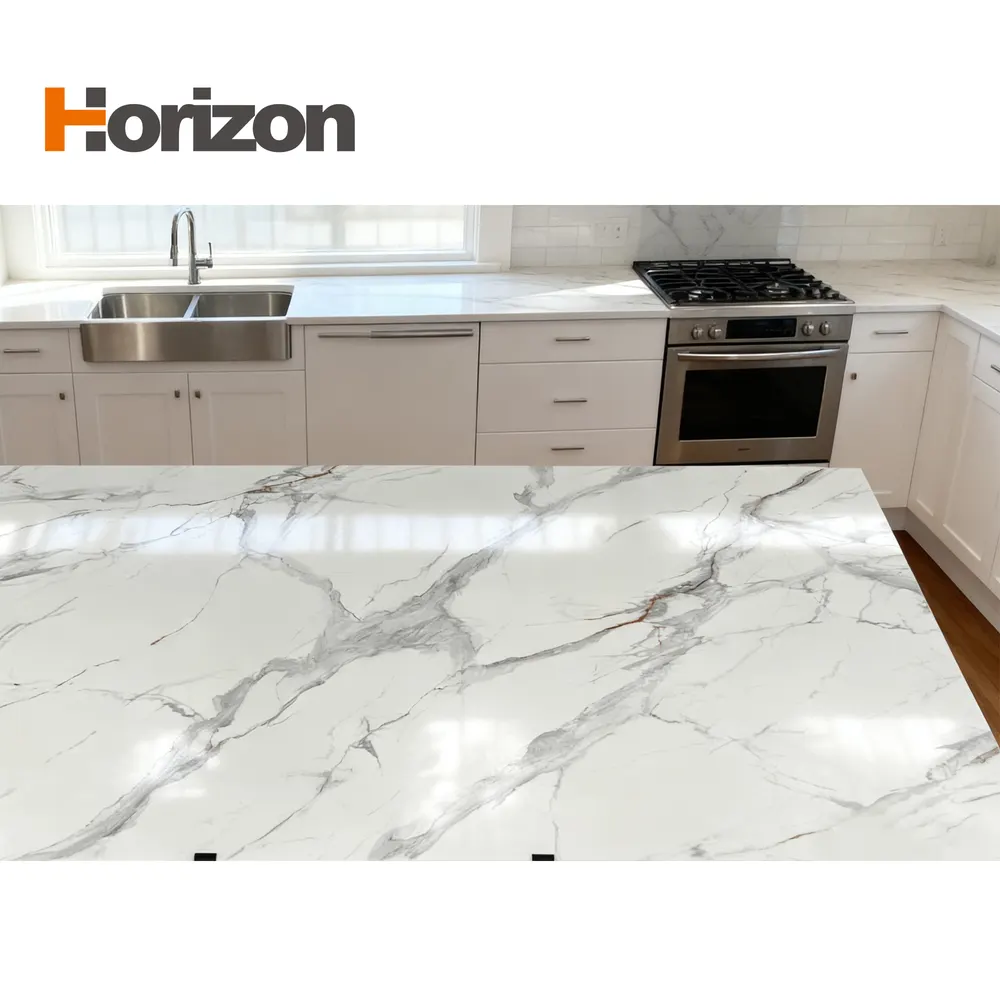 3D-Printed Polished Engineered Quartz Slab
