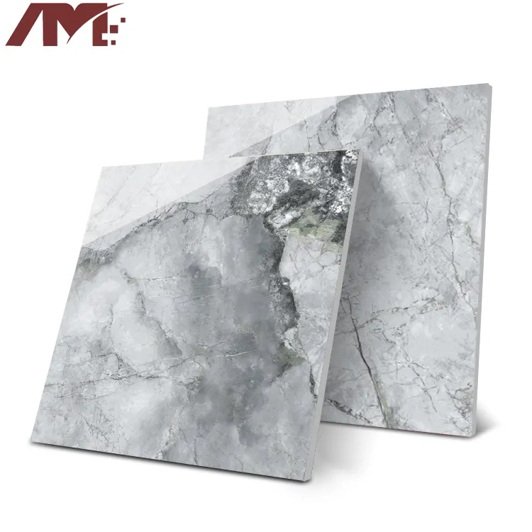 Calacatta Polished Porcelain Floor Tile 600x600mm
