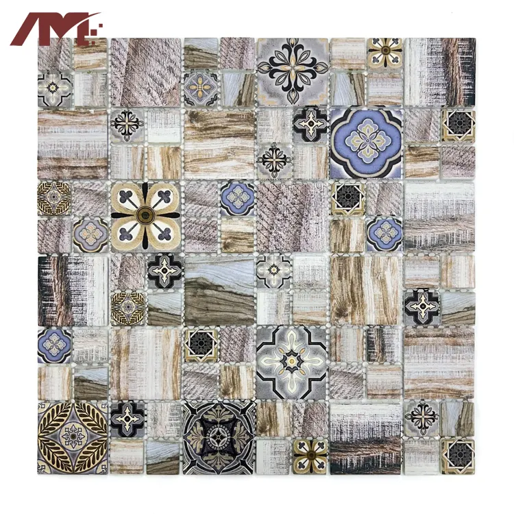Glass Mosaic Tile 297x297x7mm