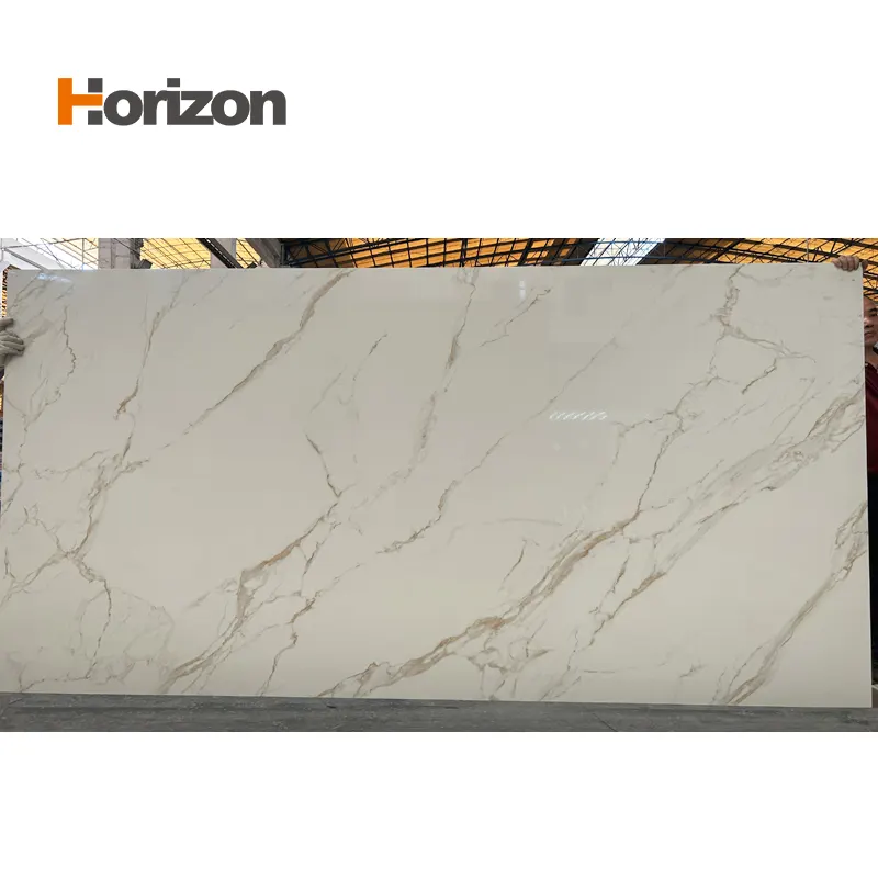 Black/Gold Sintered Stone Slab 1600x3200mm